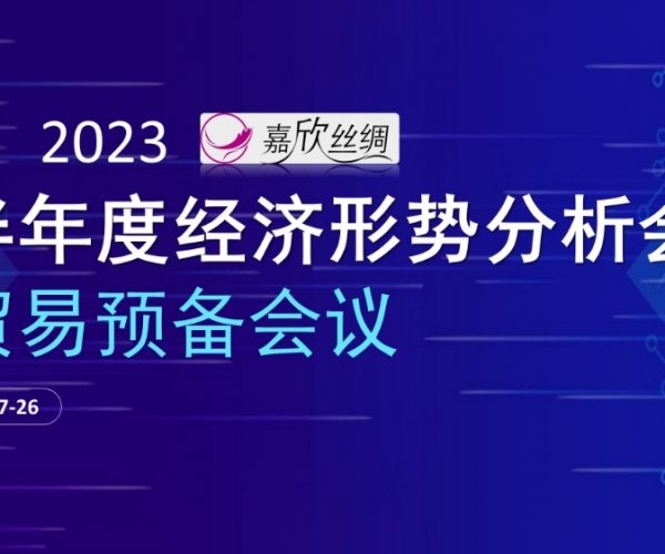 贸易总额稳定，，，，，，贸易质量提升 xc体育丝绸召开2023半年度经济形势分析会贸易预备会议